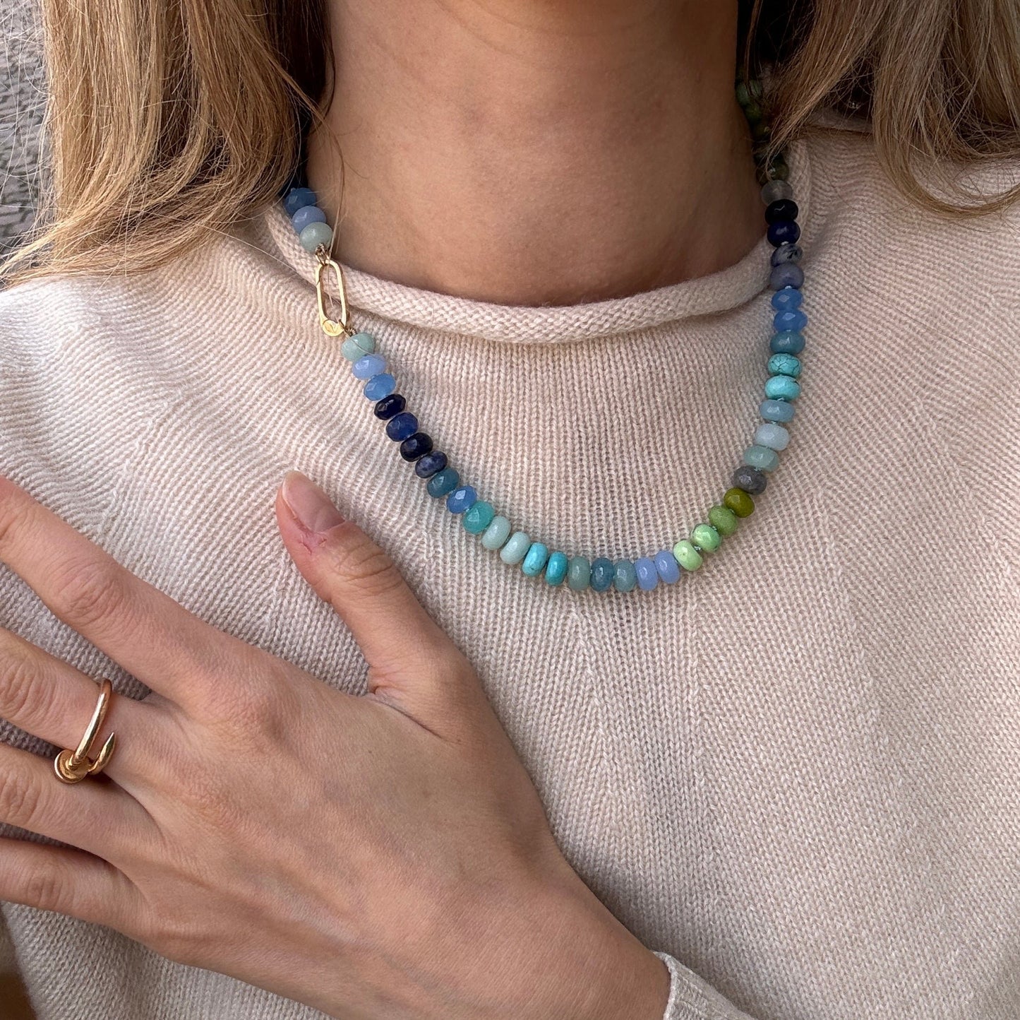 Gustavia Ocean Rainbow Necklace