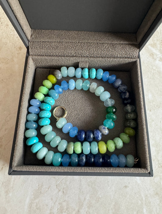 Gustavia Ocean Rainbow Necklace