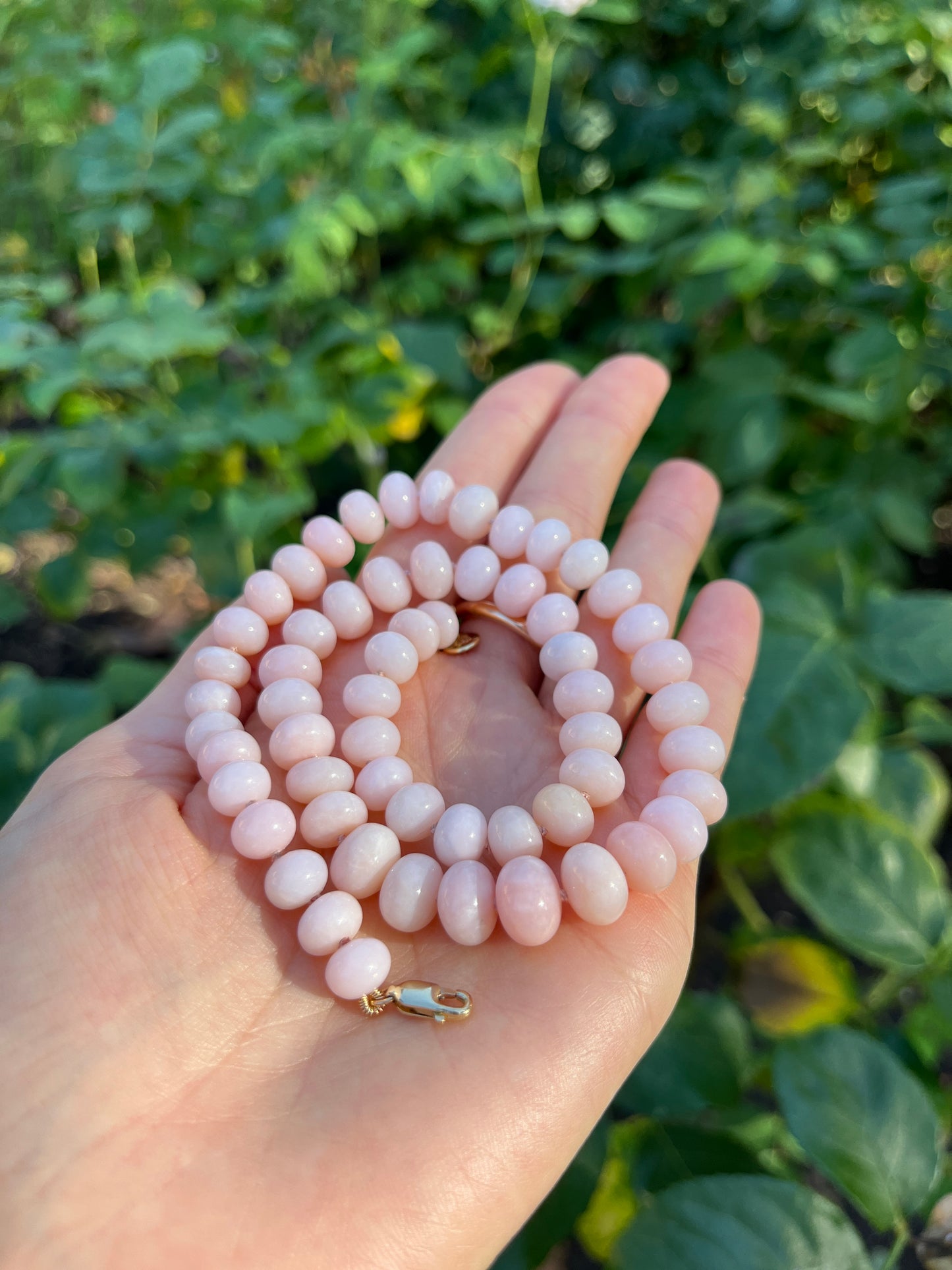 Saint Jean Peruvian Pink Opal Necklace